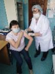 Вакцинация сотрудников отделения "Алкино" от гриппа
